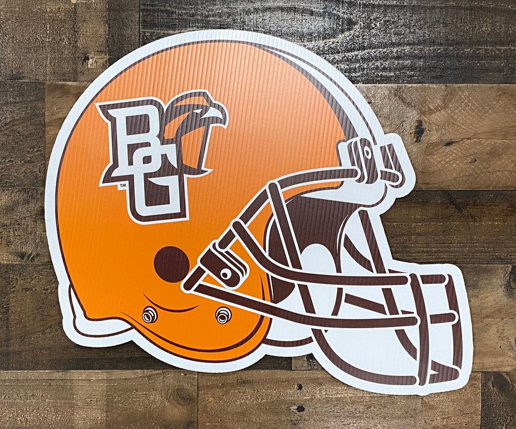 BGSU Football Helmet Yard Sign – Elite Collegiate Apparel