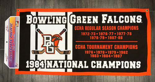 BGSU Falcon Hockey National Champs 18X36