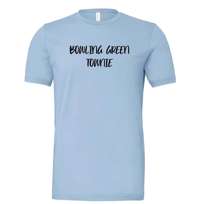 Bella & Canvas Baby Blue Bowling Green Townie SS Tee