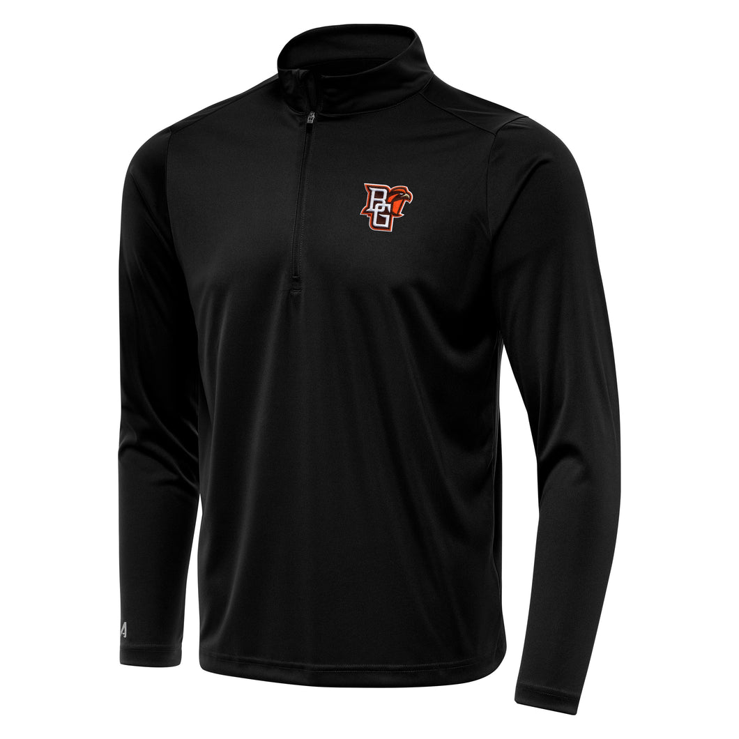 Antigua Black Tribute 1/4 Zip