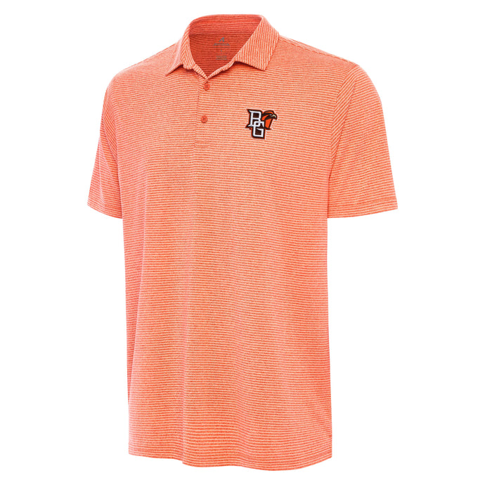 Antigua Orange Scheme Polo