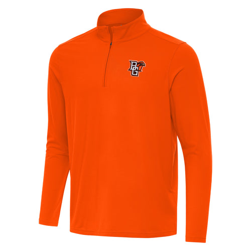 Antigua Orange Intent 1/4 Zip Mock