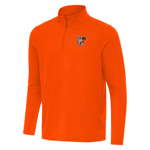 Antigua Orange Intent 1/4 Zip Mock