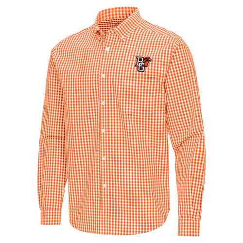 Antigua Orange/White Ellis Dress Shirt