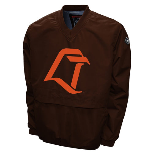 Franchise Brown Member Windshell Jacket LT Logo