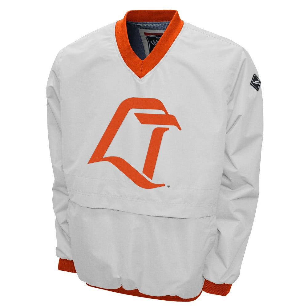 Franchise White Member Windshell Jacket LT Logo