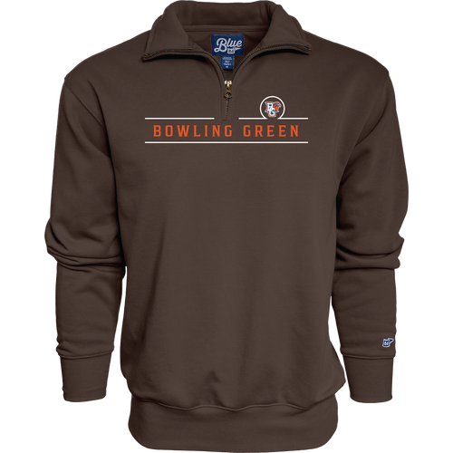 Blue 84 Brown Big Detroit 1/4 Zip Bowling Green