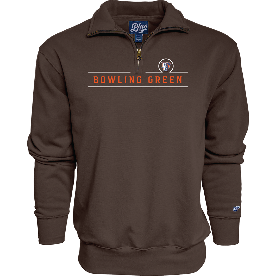 Blue 84 Brown Big Detroit 1/4 Zip Bowling Green