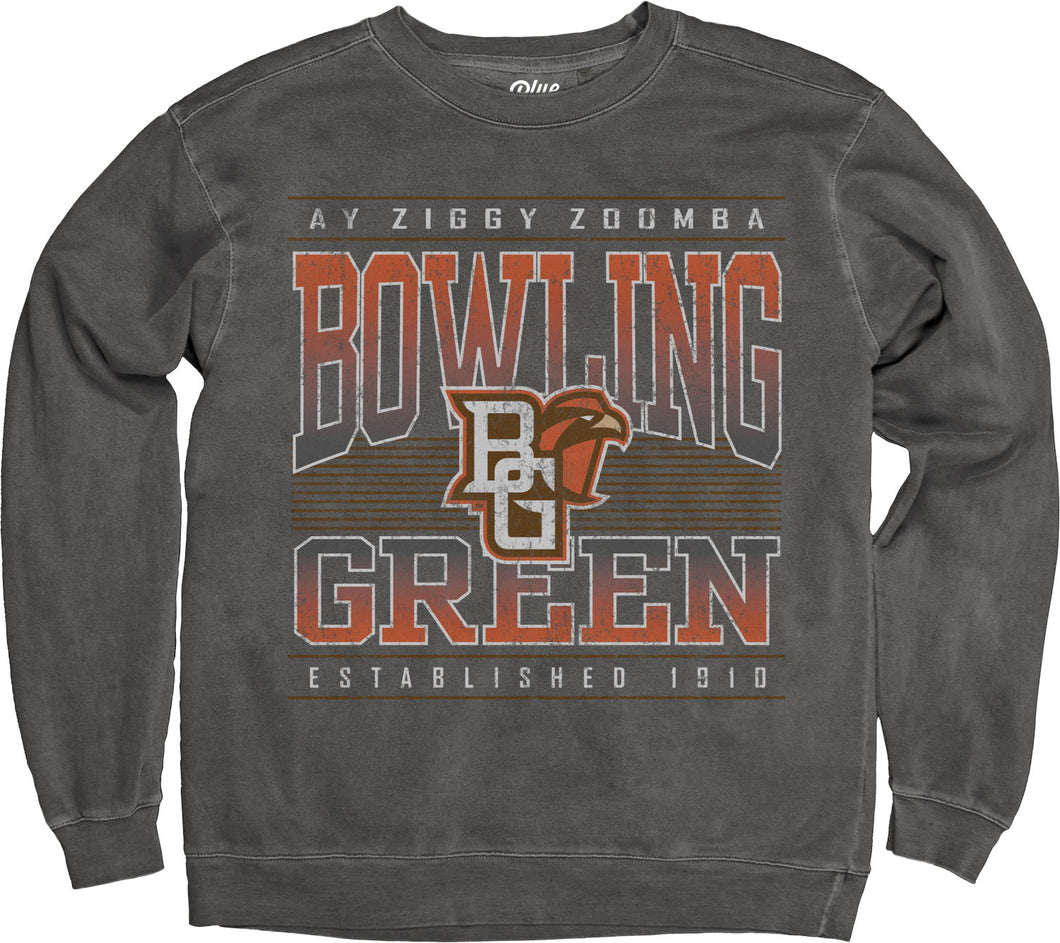 Blue 84 Black Dyed Ringspun Crew Bowling Green