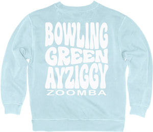 Blue 84 Powder Dyed Ringspun Crew Puff