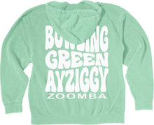 Blue 84 Mint Dyed Ringspun Hood Puff