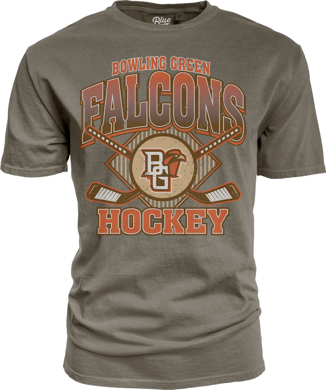 Blue 84 Cigar Dyed Ringspun Hockey SS Tee