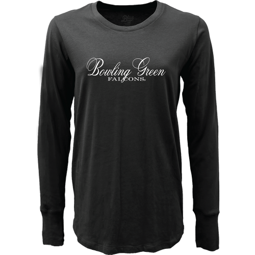 Blue 84 Ladies Black Lida Long Sleeve Tee