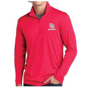 BG Bobcats Red Sport-Tek Competitor 1/4 Zip