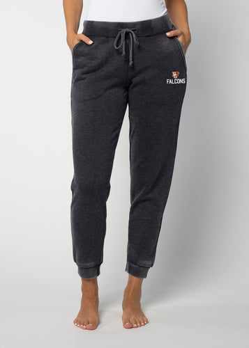 Chicka-D Ladies Campus Sweatpants Charcoal