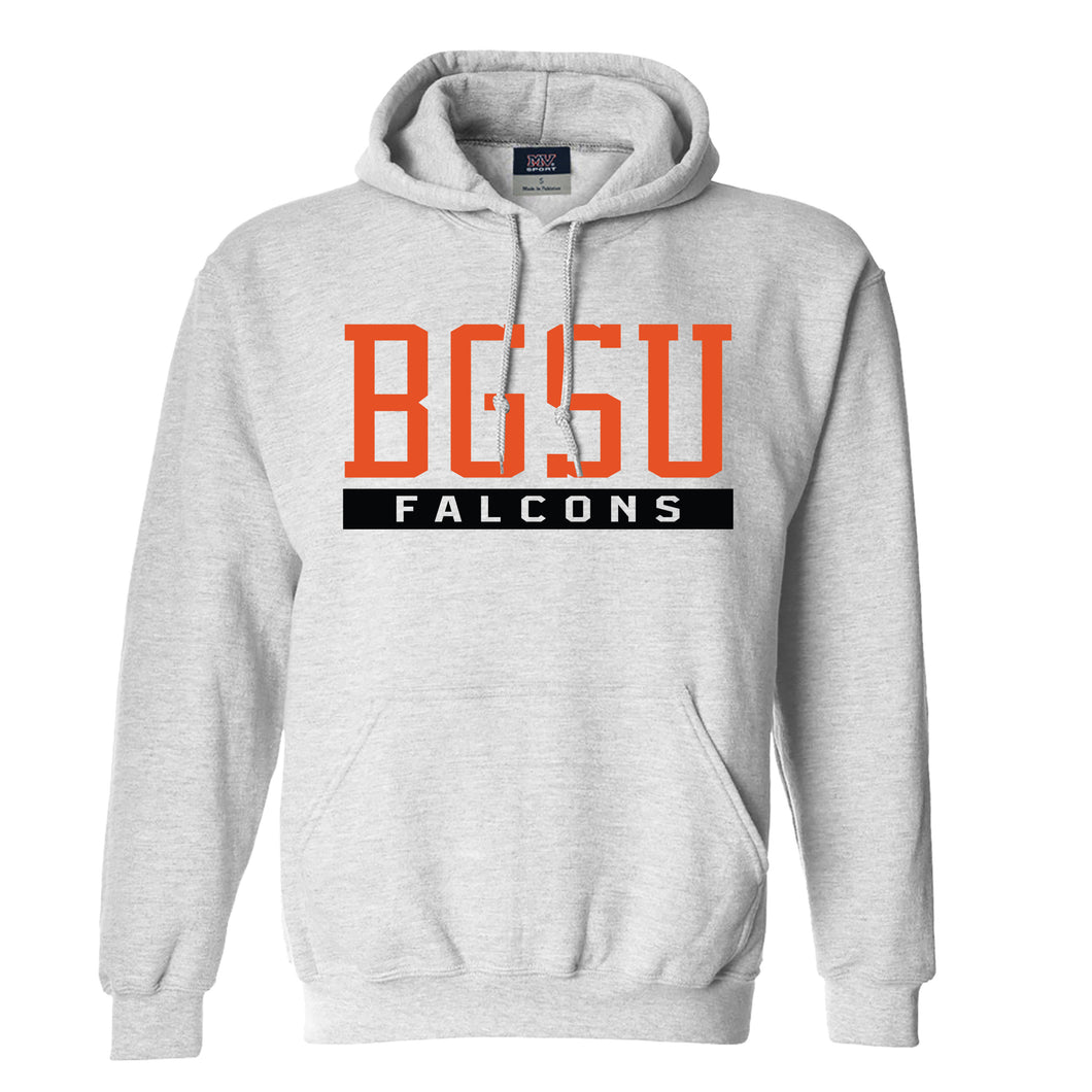 MV Comfort Fleece Hood BGSU Falcons Applique