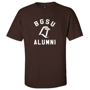MV Brown BGSU Alumni SS Tee LT Logo