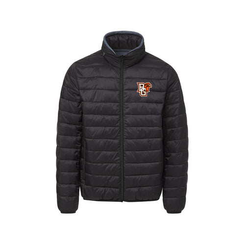 MV Men's Packable Black Puffer Jacket