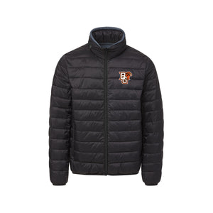 MV Men's Packable Black Puffer Jacket