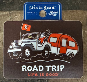 Blue 84 LIG Jake Road Trip Small Sticker