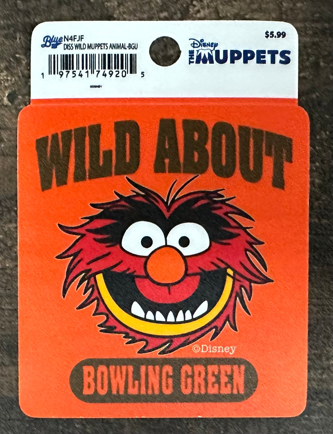 Blue 84 Disney Wild Muppets Sticker