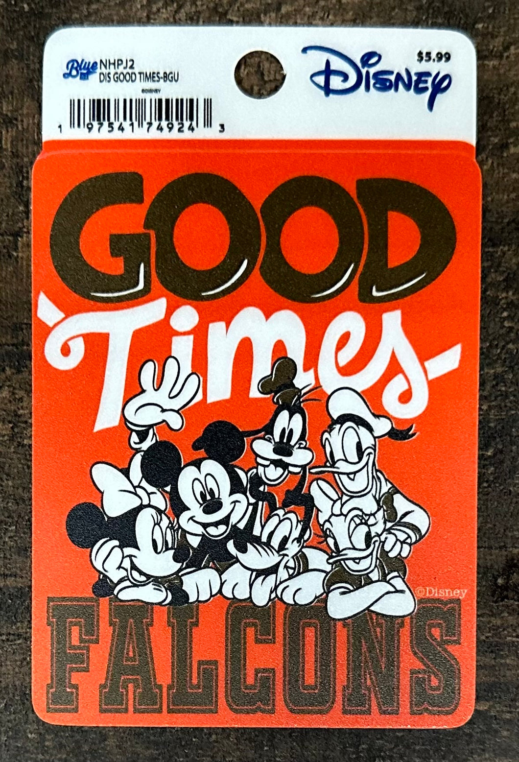 Blue 84 Disney Good Times Sticker