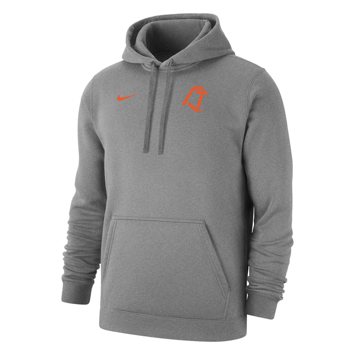 Nike Club Fleece Dk Heather PO Hood LT Logo