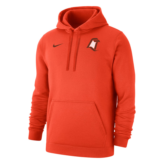 Youth Orange Bowling Green St. Falcons Team Logo Quarter-Zip