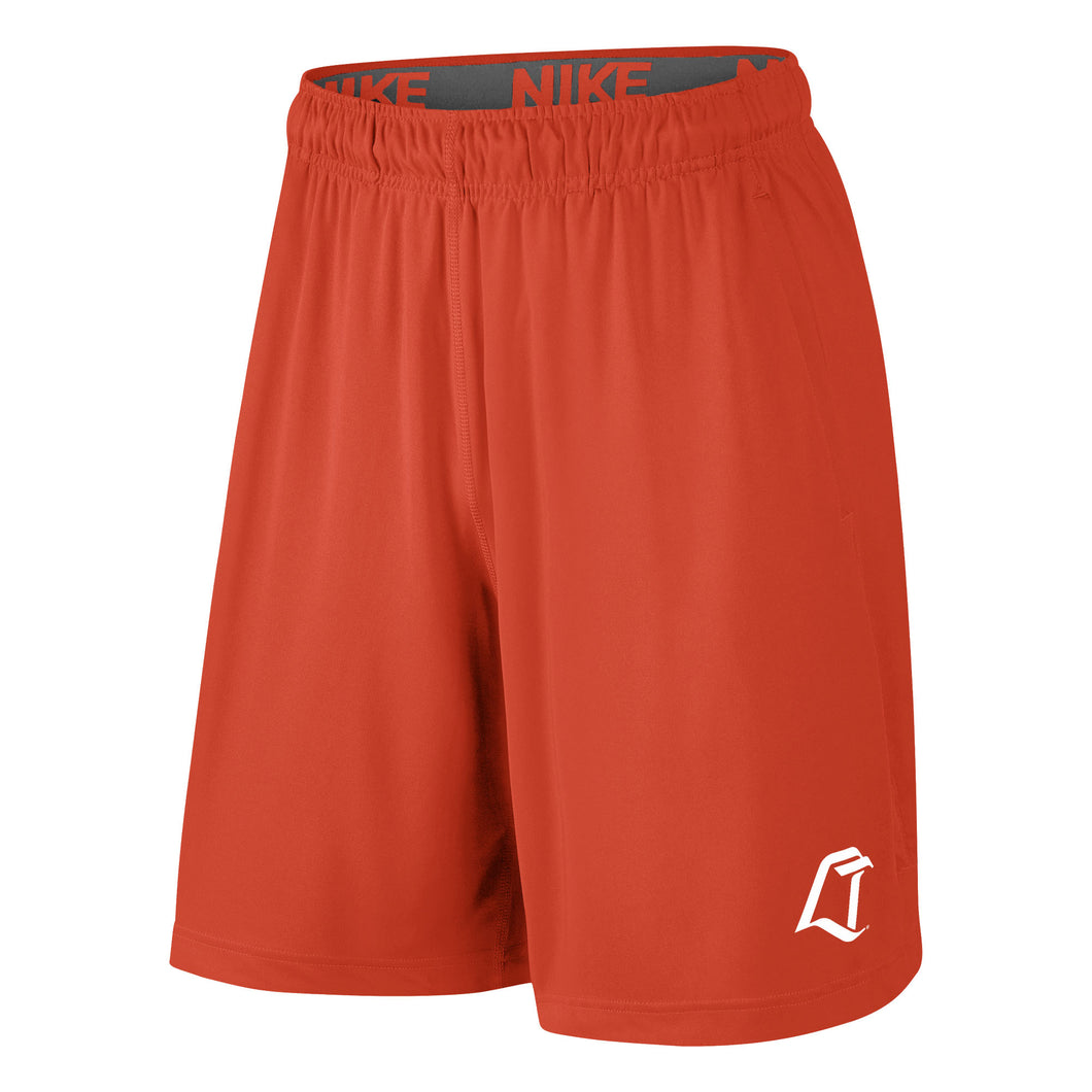 Nike Orange Fly Short LT Logo