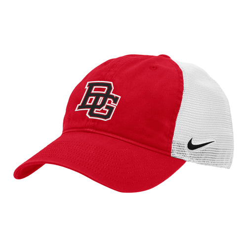 Nike Bobcats Washed Trucker Hat Red