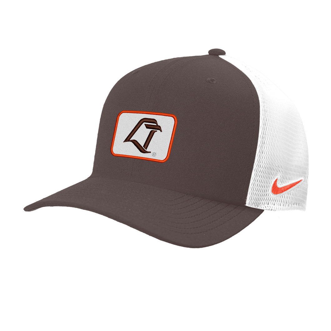 Nike Brown C99 Patch Trucker Hat LT Logo