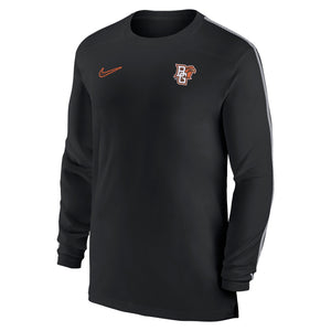 Nike Black Sideline Coaches LS Top