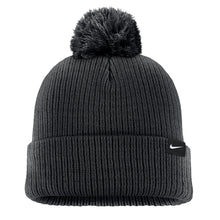 Nike Black Solid Peak Beanie w/ Pom