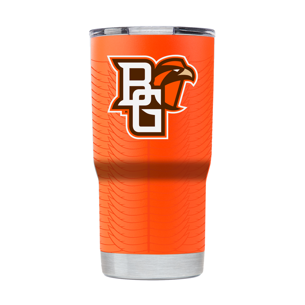 GameTime BGSU 20oz Orange Tumbler with Full Wrap Design