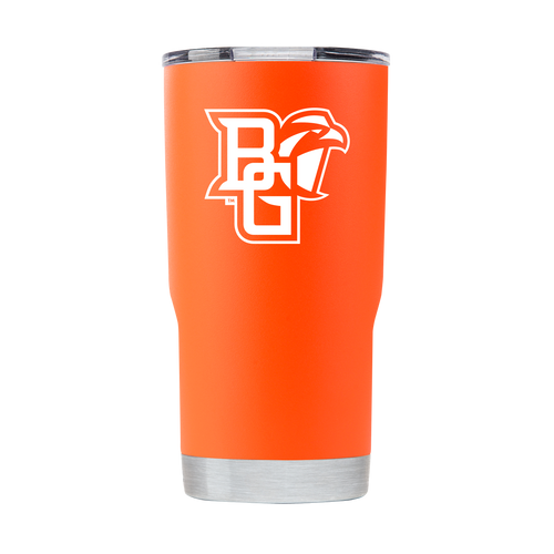 GameTime BGSU 20oz Orange SS Water Bottle with White Peekaboo