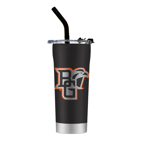 GameTime BGSU 20oz BGSU Black Straw Tumbler