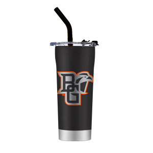 GameTime BGSU 20oz BGSU Black Straw Tumbler