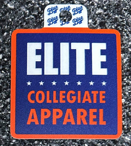 Blue 84 Elite Collegiate Apparel Sticker