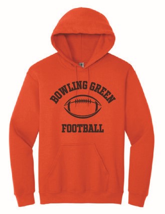 JU Orange Bowling Green Football Hood