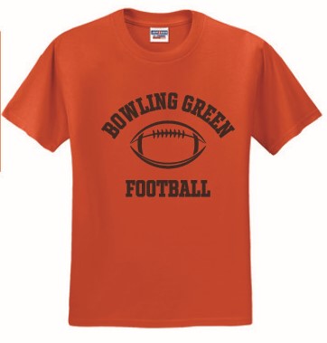 JU Orange Bowling Green Football SS Tee