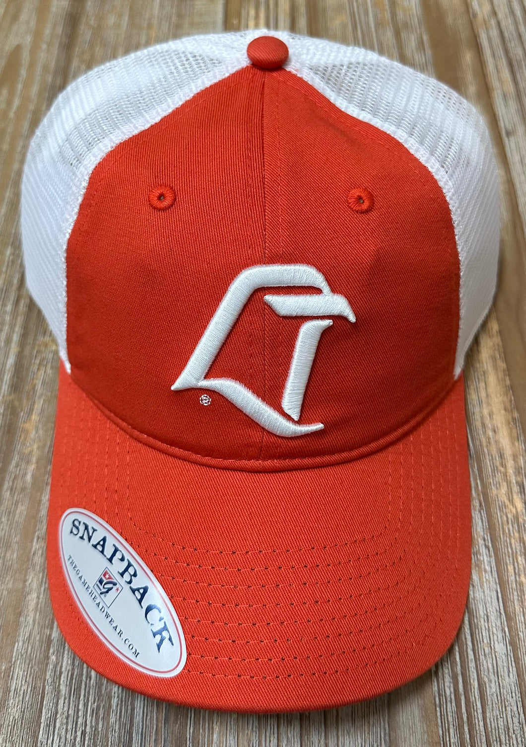 Game Orange G87 Trucker Hat LT Logo