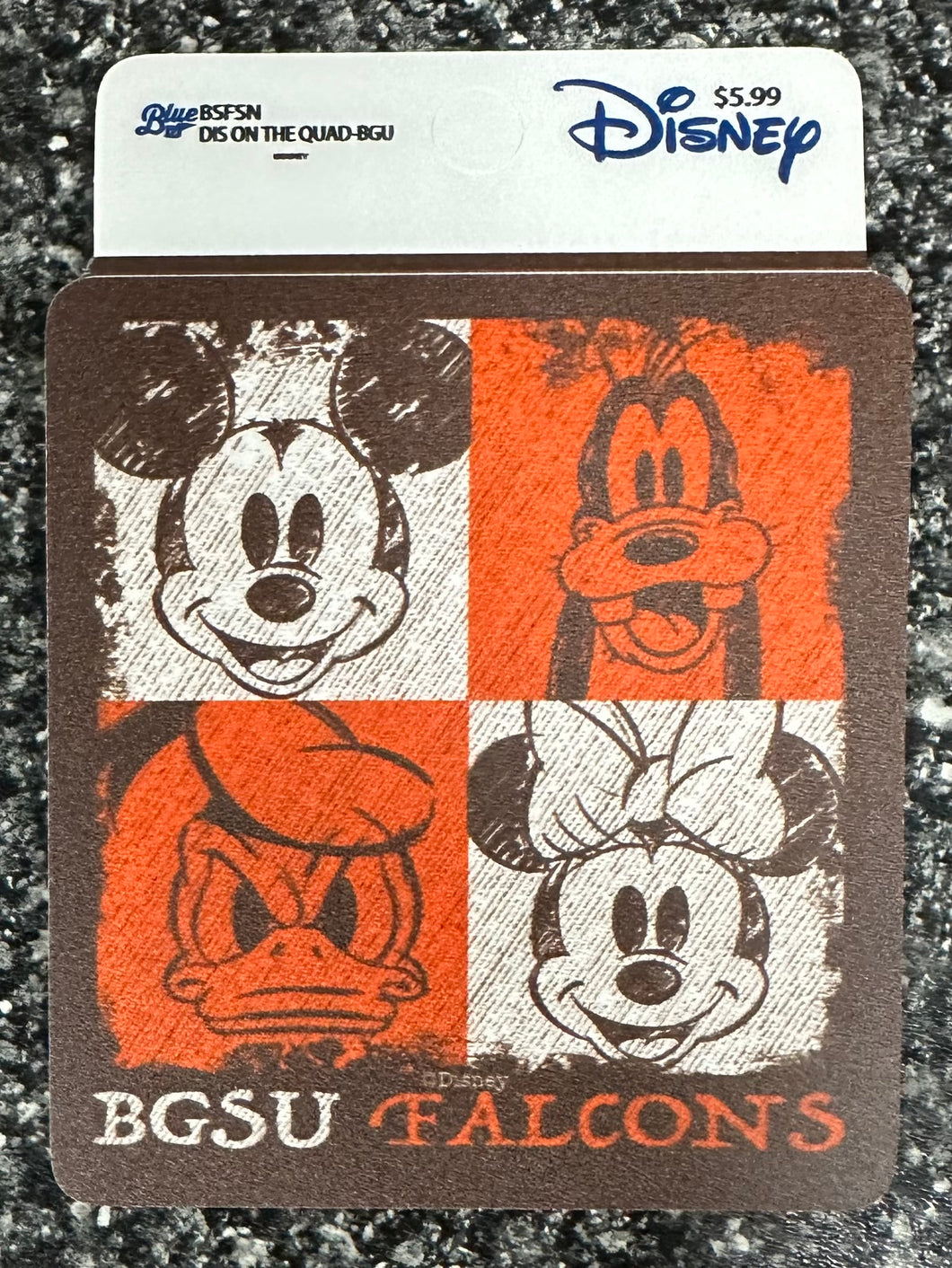 Blue 84 Disney On the Quad Sticker
