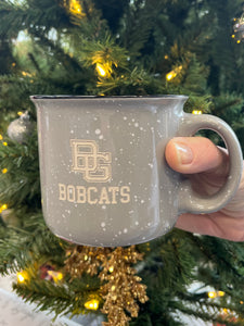 Bowling Green Bobcats Grey Etched Camper Mug