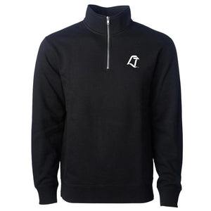 JU Independent LT Black 1/4 Zip