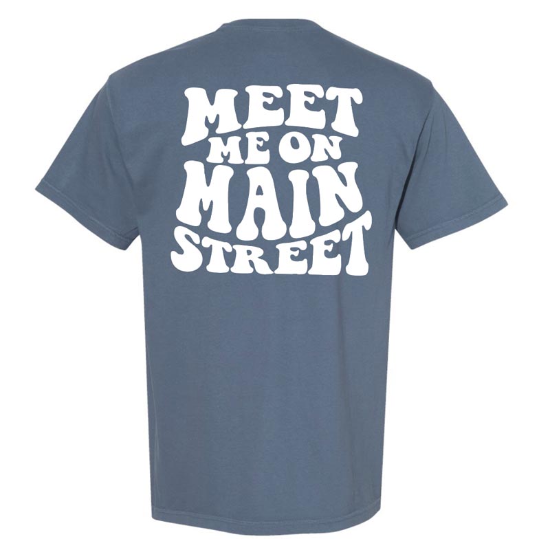 JU Blue Jean Meet Me on Main SS Tee