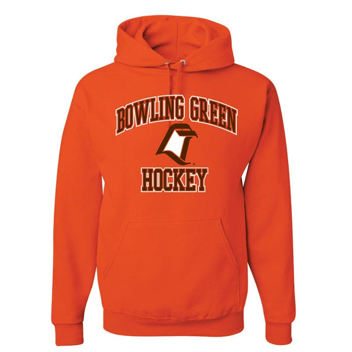 JU BGSU LT Orange Hockey Hood