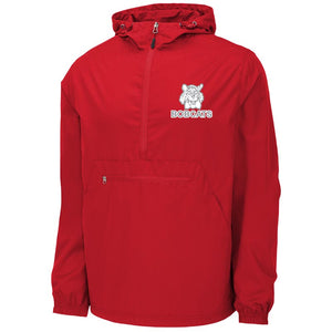 JU Red Bobcat Packable Jacket