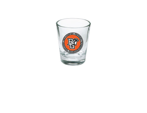 RFSJ 1 1/2oz Shot Glass with Pewter Emblem