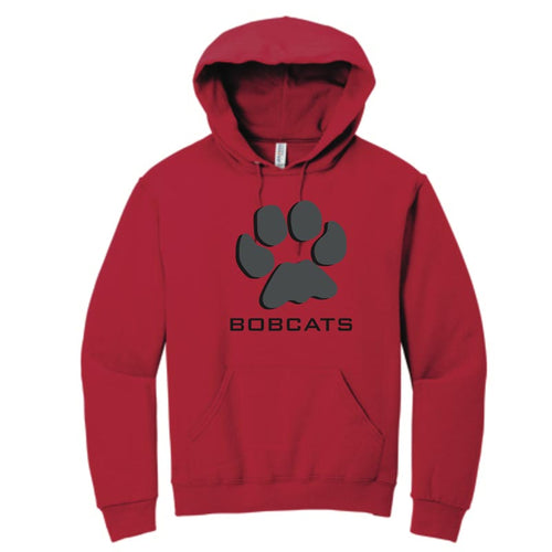 BG Bobcats Red Shadow Hood