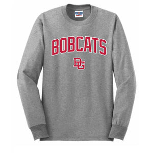 BG Bobcats Oxford Interlock LS Tee